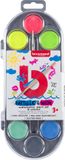 Bruynzeel Waterverfset Kids Metallic en Neon | 6 stuks