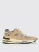 New Balance 991 Beige Baskets Basses pour Femmes Maille, Daim, Caoutchouc Taille 39.5