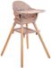 Kikkaboo 2-in-1 Woody 2024 Kinderstoel Voor Thuis Roze Kinderen