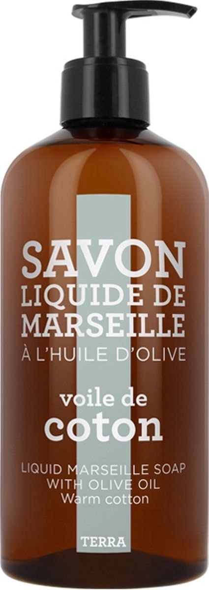 Compagnie de Provence Savon de Marseille vloeibare handzeep Terra Voile de Coton - 3551780008245