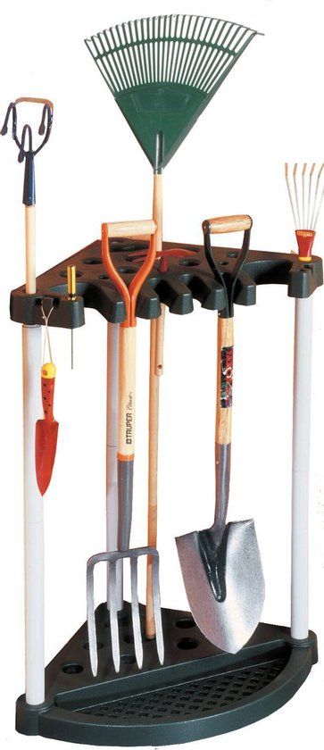 Curver Keter Hoek Gereedschapsrek - Zwart - Kunststof - 88 cm