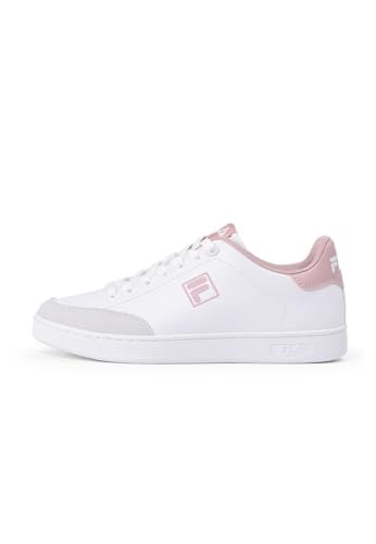 FILA Dames Courtbay Wmn Sneakers - White Pale Mauve - 36 EU