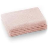 AmeliaHome douchehanddoek 70x140 cm lichtroze 100% katoen kwaliteit absorberend roze Amari