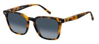 Tommy Hilfiger TH 2158/S DARK HAVANA/DARK BLUE SHADED 52/18/145 Damesbrillen Zonnebrillen