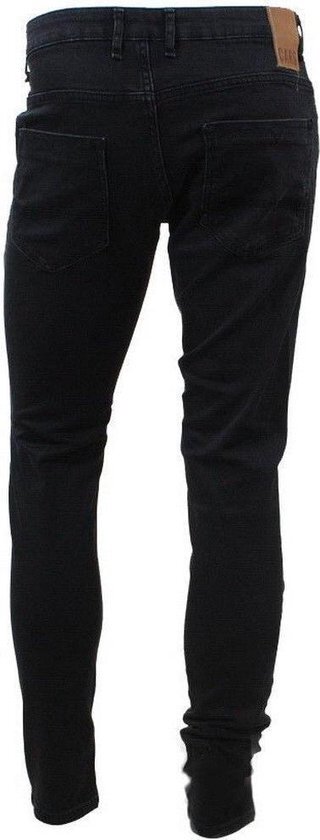 Cars Jeans - Heren Jeans - Tapered Fit - Stretch - Lengte 36 - Shield - Black Used