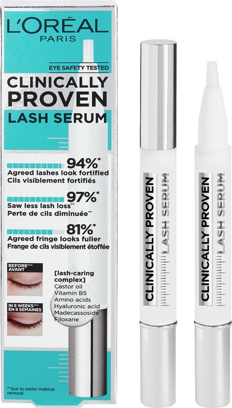 L'Oréal Make-Up Designer Clinically Proven Lash Serum - Verzorgend Wimperserum - 2 ml