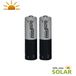 Luxform Lighting Batterij AA oplaadbaar solar 2 stuks