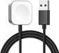 By Qubix Apple Watch oplader (zwart) - USB - 1 meter