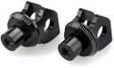 Puig 9617 Pilot Voetsteunadapters Zwart