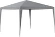 casa.pro Tente de réception 300x300x255 cm gris foncé