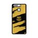 FC Barcelona Coque de Téléphone 3D Officielle Noire et Jaune avec des rayures abstraites