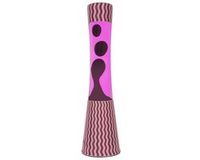 Fisura Lava Lamp Pink Brown Waves