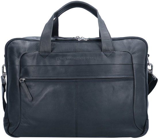 Chesterfield Ryan 17 inch Leren Laptoptas - Bruin