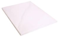 Jeu de 6 feuilles de carton mousse blanc pour modélisme