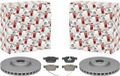 Ferodo Plaquettes de frein et disques pour Citroën C5 III, C6, Peugeot 508 (340mm)