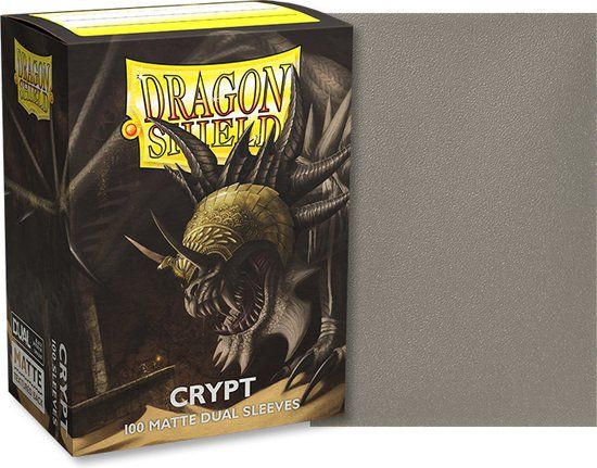 Dragon Shield Standard Matte Dual Sleeves - Crypt Neonen (100 Sleeves)