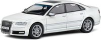 Geen automerk Solido Audi S8 5.2l - V10 (D3) Modelauto 1:43 2010 Wit