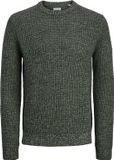 Jack & Jones Link Knit Crew Sweater Heren - Maat M - Groen
