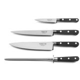Sabatier Trompette - Set van 3 keukenmessen en 1 slijpgeweer - Origin