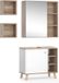 Vicco Set de salle de bain Senyo, Blanc, 2 pièces