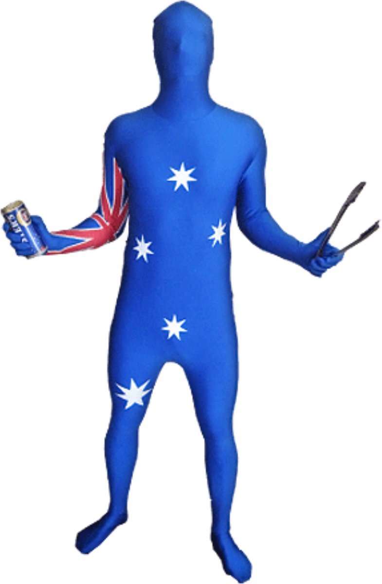 Morphsuits Originele morphsuit Australie L (160-175 cm)