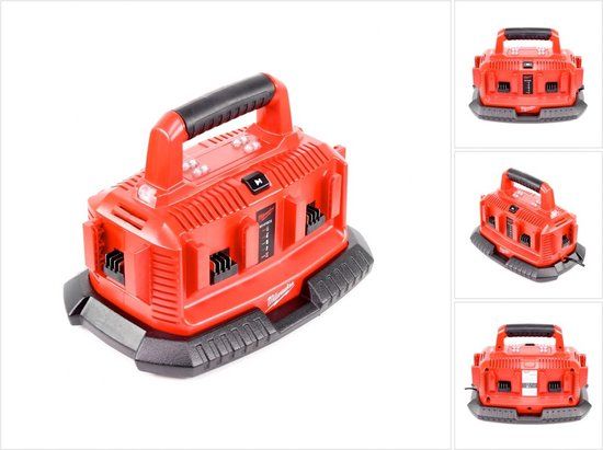 MILWAUKEE M1418 C6 - Acculader - 14 - 18V - 1 jaar garantie