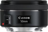 Canon EF 50mm f/1.8 STM Lens - Black