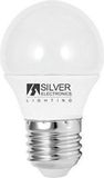 Silver Electronics Sferische Ledlamp ECO E27 4W Warm licht