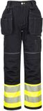 Portwest PW3 HiVis Holsterbroek Klasse 1 PW307 - Geel/Zwart - 46