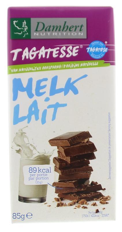 Damhert Tagatesse Chocoladetablet Melk 85gr