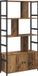 vidaXL Boekenplank 80 x 30 x 155,5 cm Bewerkt hout Oud hout