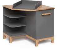 Vitalispa Malia Verschoontafel – 85 x 85.2 cm met deur Grijs/Kunstnijverheid