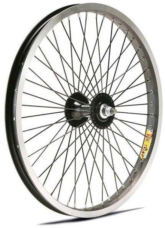 Gurpil Zac 30 48t Bmx 20´´ Voorwiel Zwart 14 x 100 mm