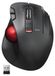 Souris trackball - Souris trackball sans fil - 2,4 GHz - 6 boutons - Rouge
