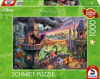 Schmidt Spiele 58029 Thomas Kinkade, Disney, Maleficent, puzzel met 1000 stukjes, normaal