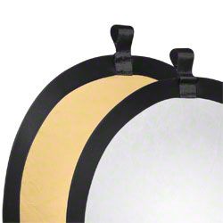 Walimex 17689 - Fotostudioreflector - Zilver/Goud - Rond - 560mm