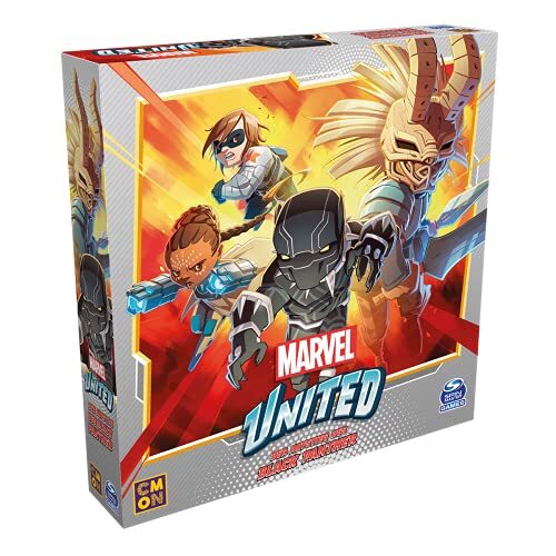 CMON Asmodee Marvel United - De opstap van de Black Panther, familiespel, kaartspel, Duits