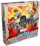 CMON Asmodee Marvel United - De opstap van de Black Panther, familiespel, kaartspel, Duits