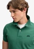 Superdry Classic Pique Korte Mouw Poloshirt Groen S Man