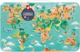 Janod Dino Magneetbord - 50 Dinosaurusmagneten Wereldkaart