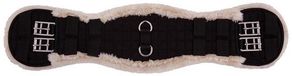 Premiere Dressuursingel Artificial Fur 75cm Zwart/Naturel