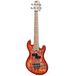 Kala Fretted U-BASS Solid Body 4-String Paisley Orange Burst ukulélé basse