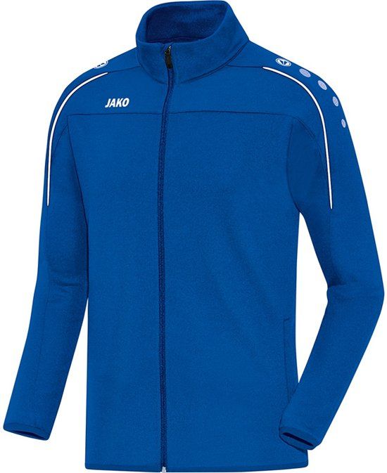 JAKO Classico Dames Polyesterjack - blauw kobalt - 36