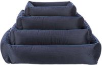 Trixie Hondenmand Romy Hoekig Donkerblauw Polyester/Pluche 55x45x60cm