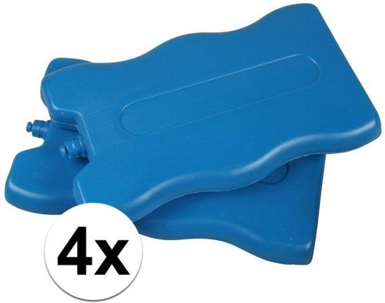 Ben Tools Navulbare koelelementen - 4 stuks - verkoelingselement