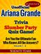 Ty Unofficial Ariana Grande Trivia Slumber Party Quiz Game Super Pack Volumes 1-4