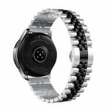 Samsung Stalen band - Zilver / zwart - Samsung Galaxy Watch 6 Classic - 47mm & 43mm