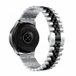 Samsung Stalen band - Zilver / zwart - Samsung Galaxy Watch 6 Classic - 47mm & 43mm