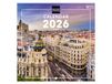 Finocam - Wall Calendar 2026 18x18 cm Month to View January - December 2026 + Sep.- Dec. 2025 (4 months) reduced | Calendar 2026 | Images Madrid - International