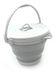 Pliable Bait Box with Lid 10L Grey